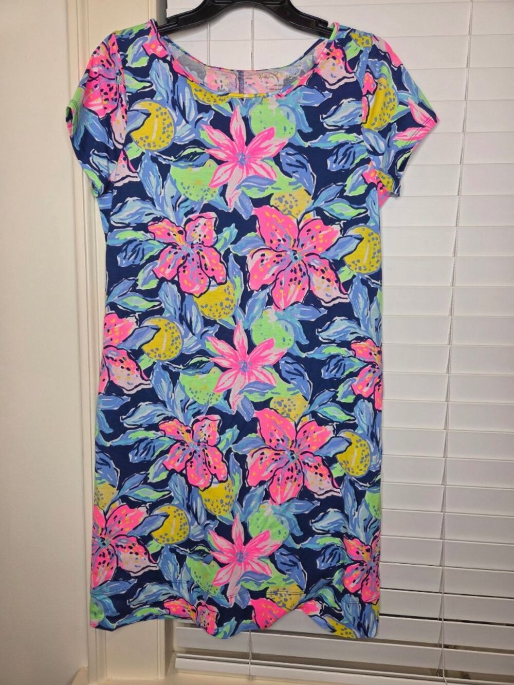 Lilly Pulitzer Women’s Floral Dress Capri Soliel M Multicolor resort beach prepp - Picture 1 of 7